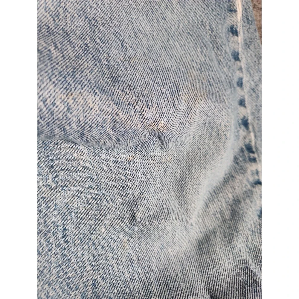 Harley Davidson Vintage Jeans 36x29 Light Wash Distressed USA Made MotorClothes